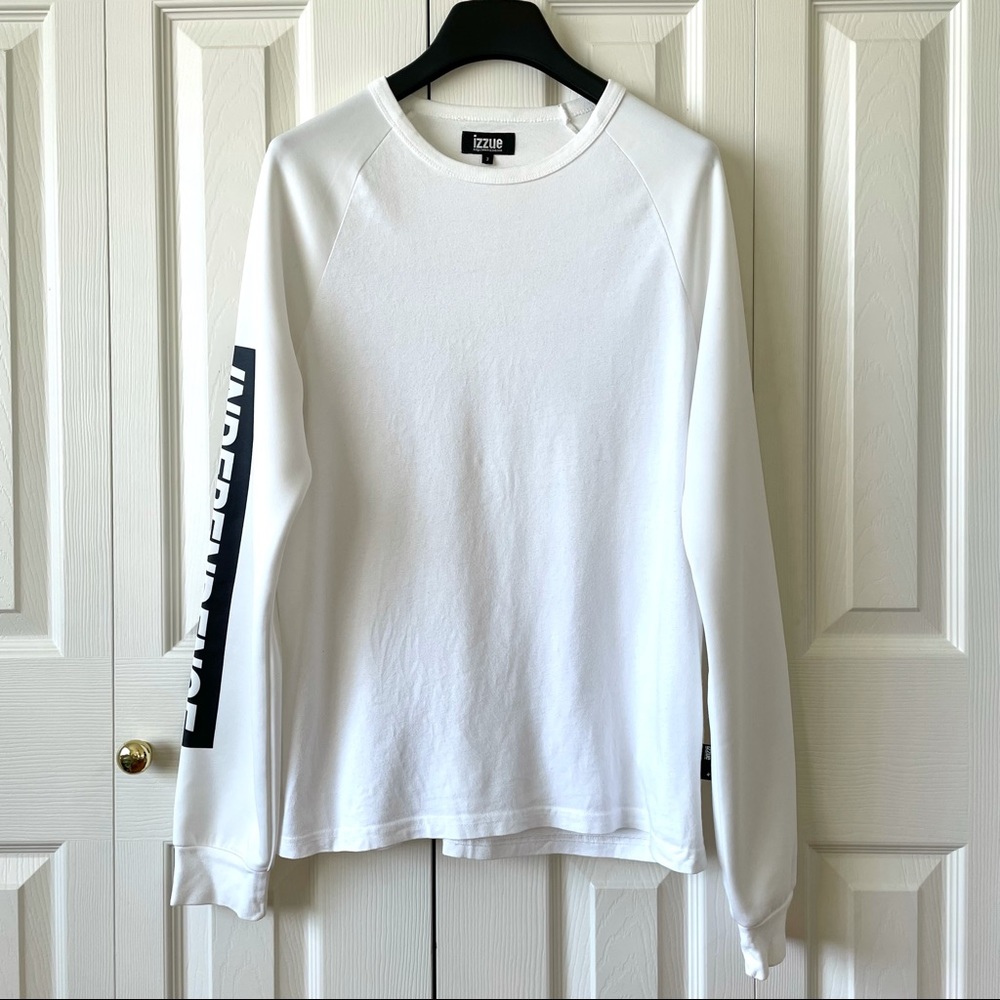 3/$30 Izzue HK Unisex Long White Tee